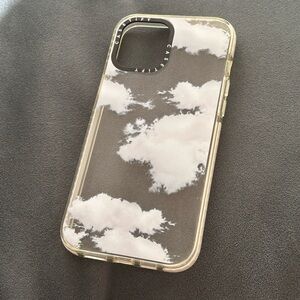 CASETiFY iPhone 12 Pro Max Impact Case - Frost/Cloud pattern